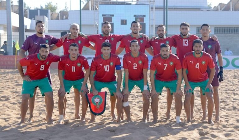 المنتخب المغربي للكرة الشاطئية يهزم نظيره الفرنسي ويتوج بكأس الدار البيضاء الدولية